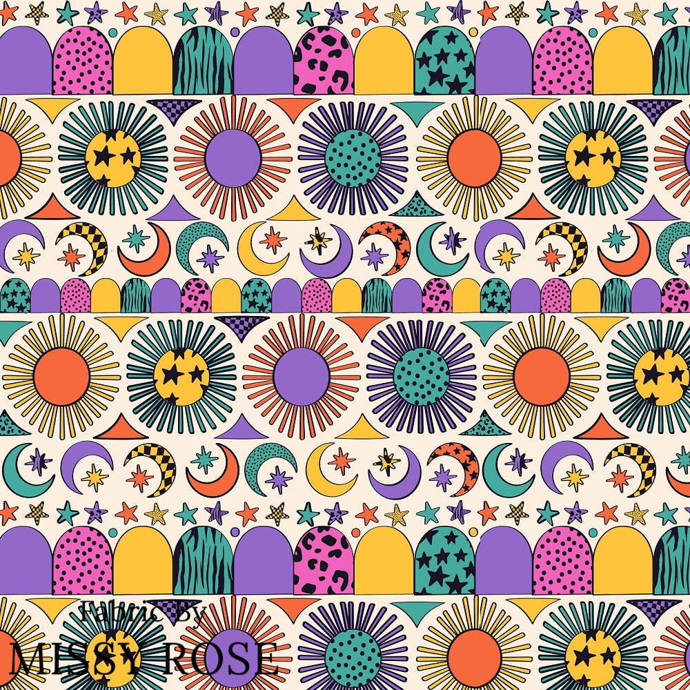 Studio Saturate Fabric 25 – custom printed pre-order fabric Australia | Fabric by Missy Rose