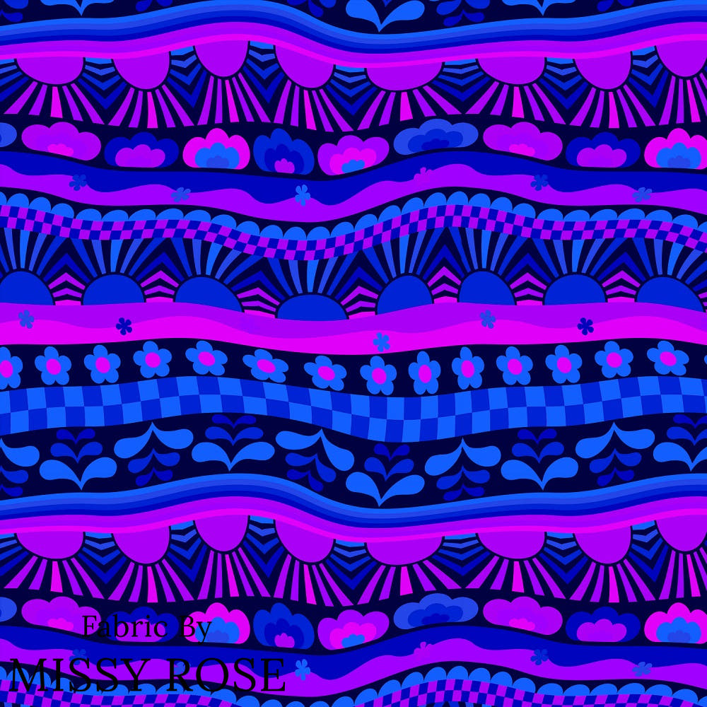 Studio Saturate Fabric 03 – custom printed pre-order fabric Australia | Fabric by Missy Rose