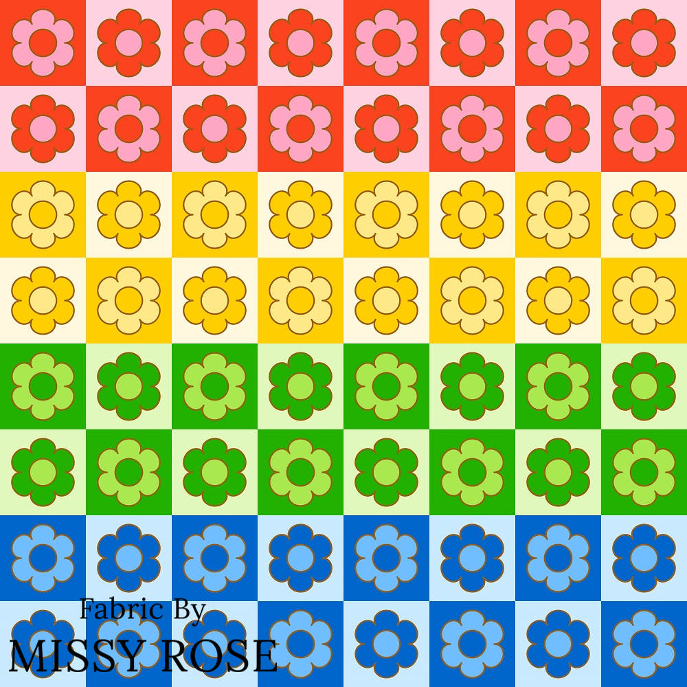 Studio Saturate Fabric 43 – premium custom printed fabric for sewing | Fabric by Missy Rose