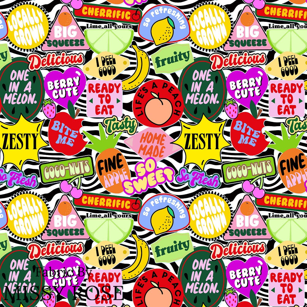 Studio Saturate Fabric 45 – custom printed pre-order fabric Australia | Fabric by Missy Rose
