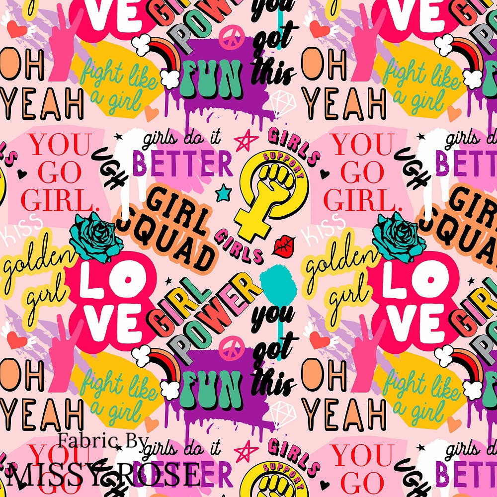 Studio Saturate Fabric 52 – premium custom printed fabric for sewing | Fabric by Missy Rose
