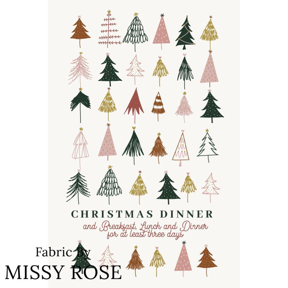 Tea Towel Panel 06 fabric – made-to-order custom fabric by the metre | Fabric by Missy Rose