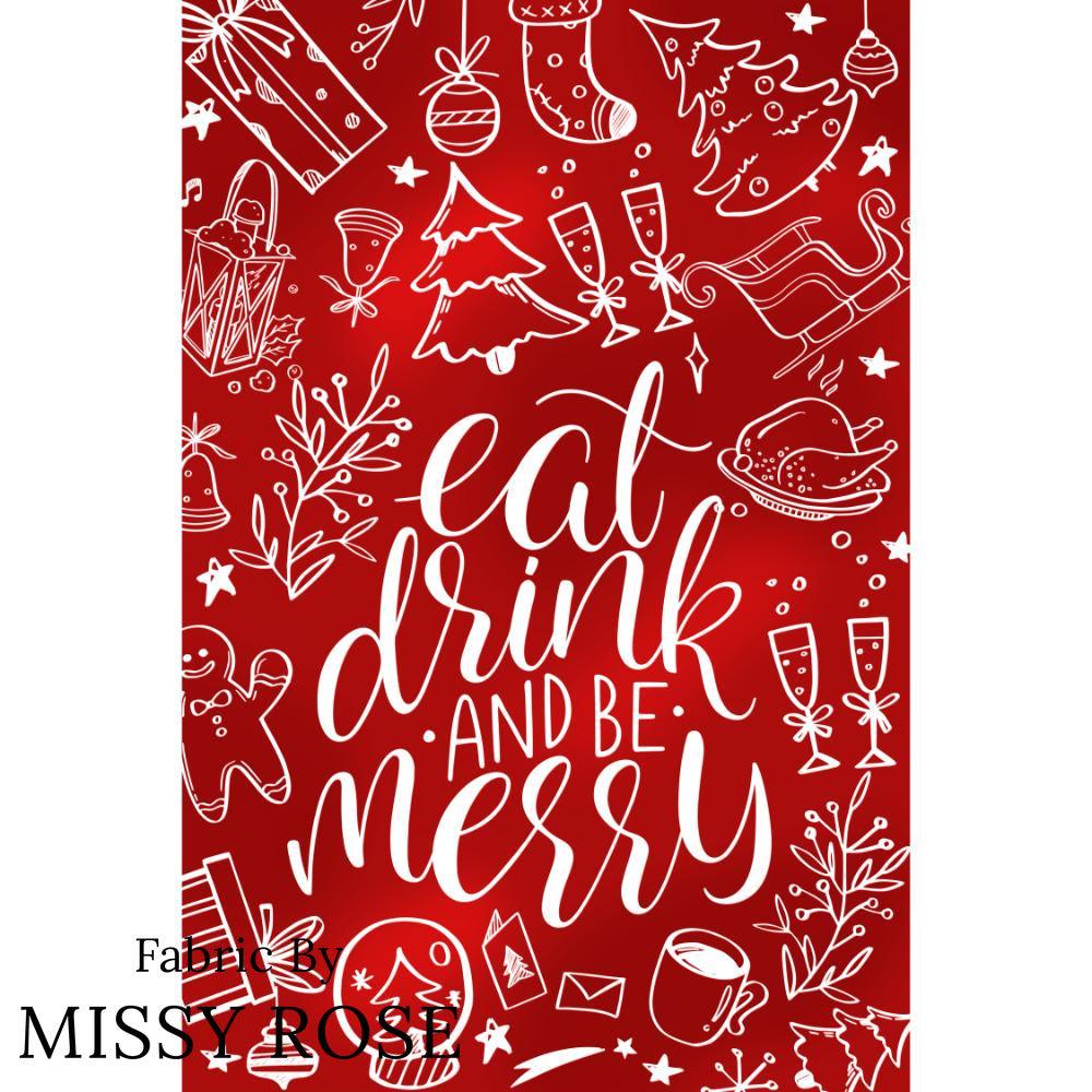 Tea Towel Panel 08 fabric – Australian custom printed fabric pre-order | Fabric by Missy Rose
