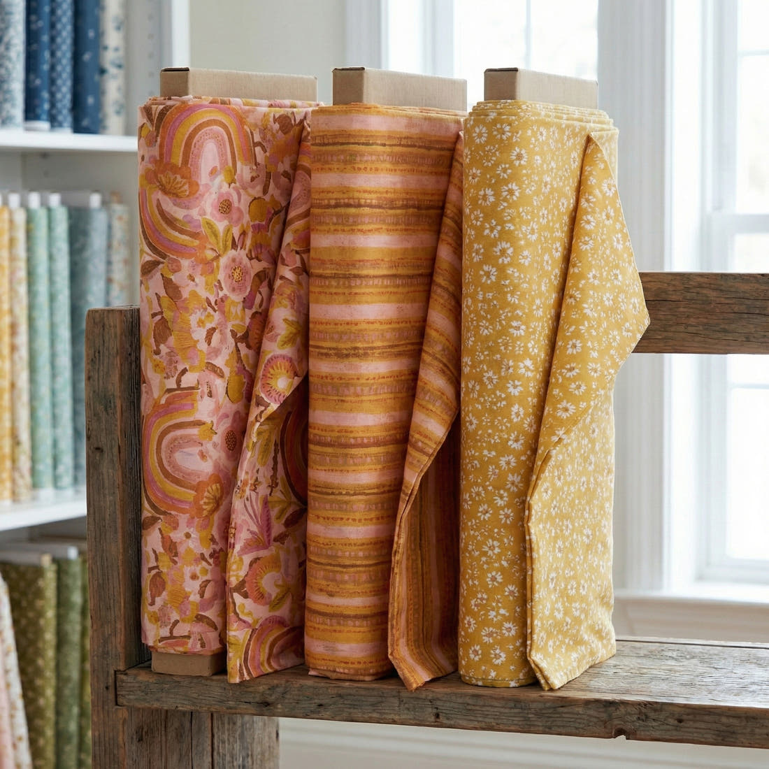 Trio Project Panel 21 fabric – made-to-order custom fabric by the metre | Fabric by Missy Rose