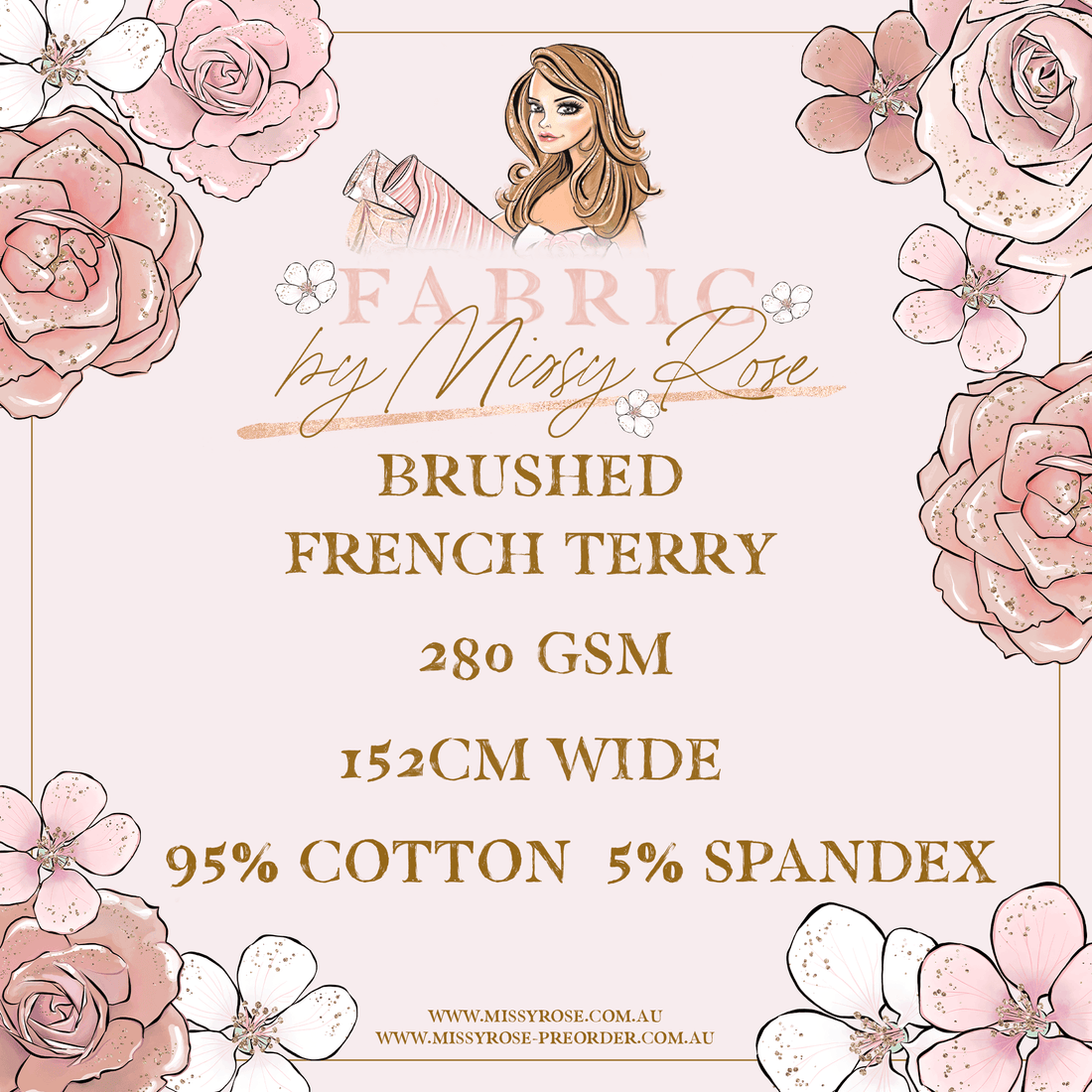 Sample Panel Fabric – premium custom printed fabric for sewing | Fabric by Missy Rose