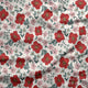 Indy Bloom Fabric - Bee My Valentine - Sweet Pea Red 02