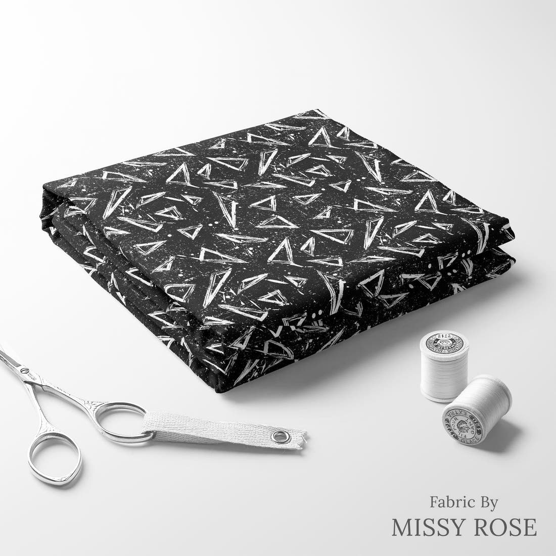 Countdown Collection 270 folded fabric stack with matching thread - pre-order fabric Australia | Fabric by Missy Rose