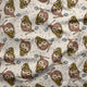 Design 1011 - Magical Owls Fabric