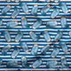 Design 1014 - Striped Asthma Fabric