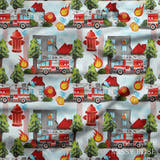 Design 1070 - Fire Truck Fabric