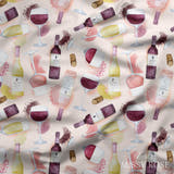 Design 1074 - Wine Fabric