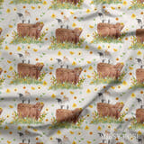 Design 108 - Highland Sunflower Fabric