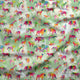 Design 1118 - Green Safari Animals Fabric