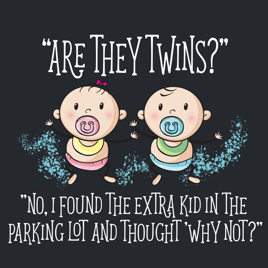 Design 1129 Twins Panel – full artwork close-up of the printed picture | Fabric by Missy Rose