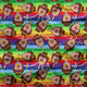 Design 115 - Rainbow Ice Cream Fabric