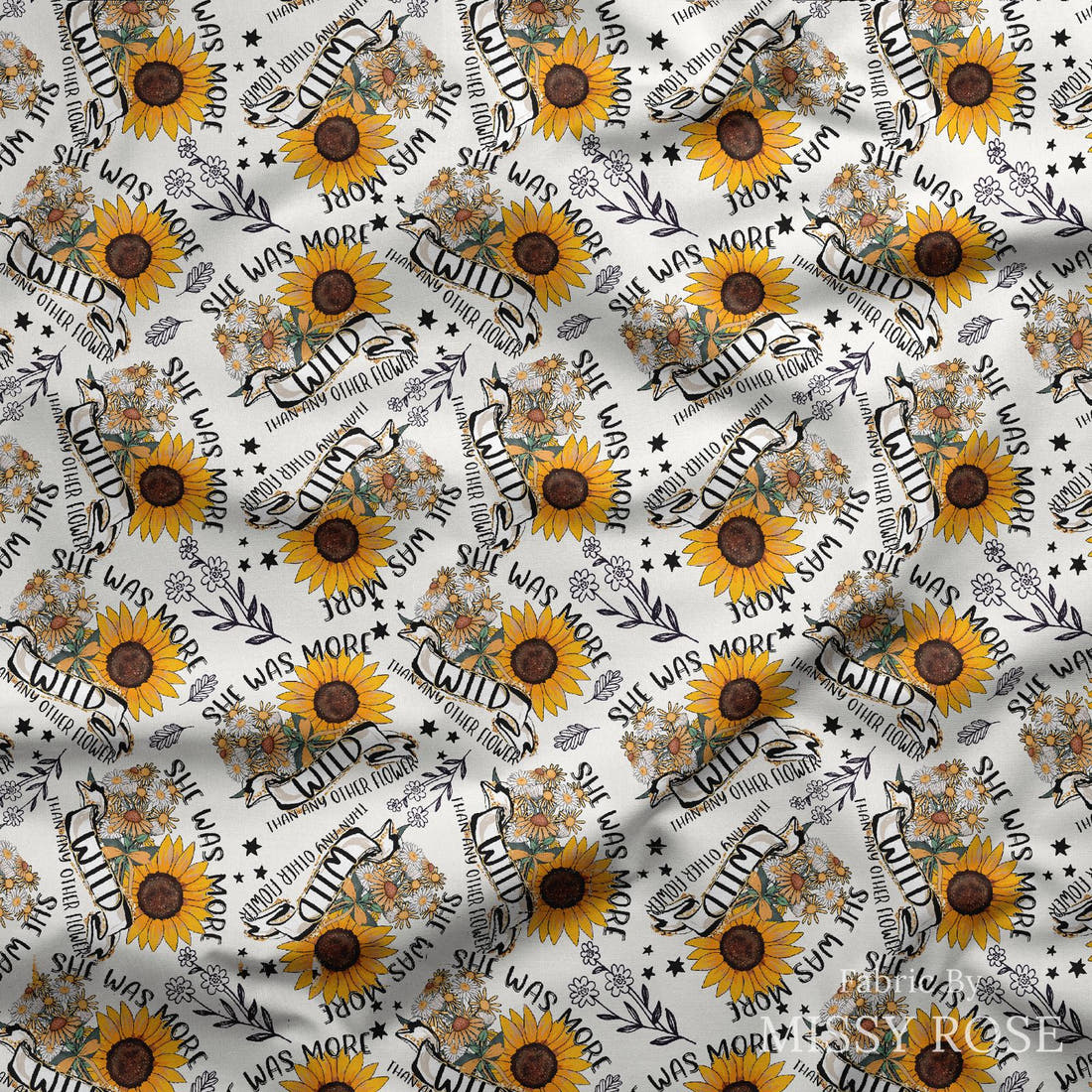 Design 1157 Wild Fabric draped fabric mockup – custom printed fabric by the metre | Fabric by Missy Rose