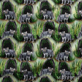 Design 1167 - Tasmanian Devils Fabric