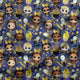 Design 1181 - Navy Cuties Fabric