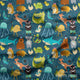 Design 12 - Australian Animals Fabric
