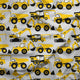 Design 124 - Grey Construction Fabric