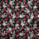 Design 130 - Black Frenchie Fabric