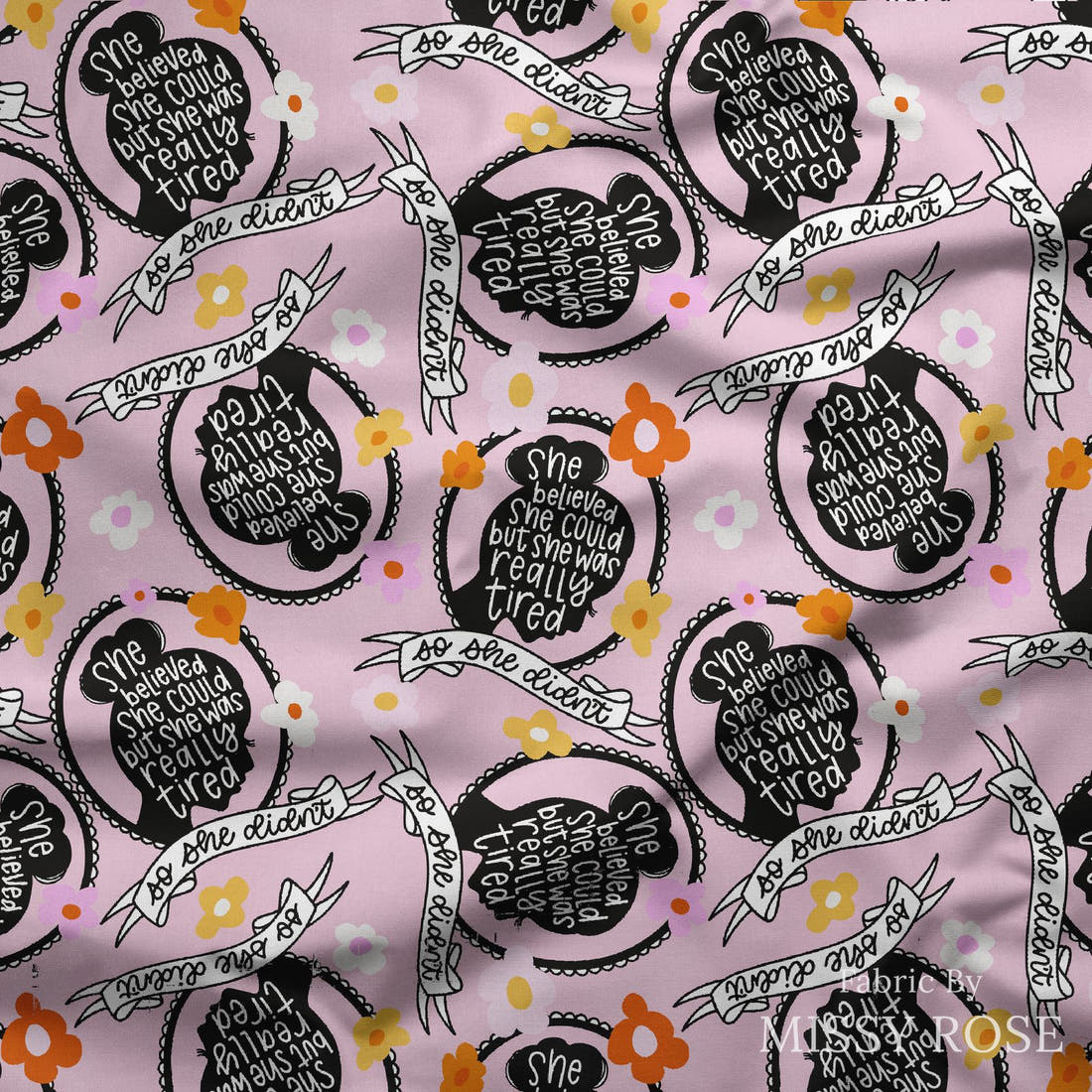 Design 136 Tired Fabric draped fabric mockup – custom printed fabric by the metre | Fabric by Missy Rose