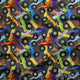 Design 137 - Grey Monster Truck Fabric