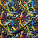 Design 137 - Grey Monster Truck Fabric