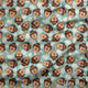 Design 143 - Teal Ice Cream Fabric