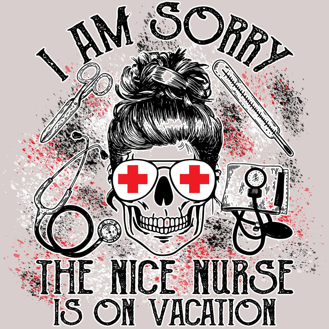 Design 150 Grey Nurse Panel – full artwork close-up of the printed picture | Fabric by Missy Rose
