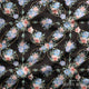 Design 160 - Black and Blue Floral