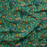 Design 177 - Birthday Dinosaur Fabric