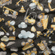 Design 192 - Black Construction Fabric