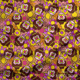 Design 199 - Retro Floral Ice Cream Fabric