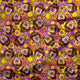 Design 199 - Retro Floral Ice Cream Fabric