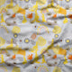 Design 216 - Grey Australian Animals Fabric