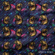 Design 224 - Navy Dinosaur Fabric