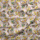 Design 226 - Floral Bull Skull Fabric