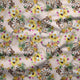 Design 226 - Floral Bull Skull Fabric