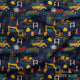 Design 231 - Navy Construction Fabric