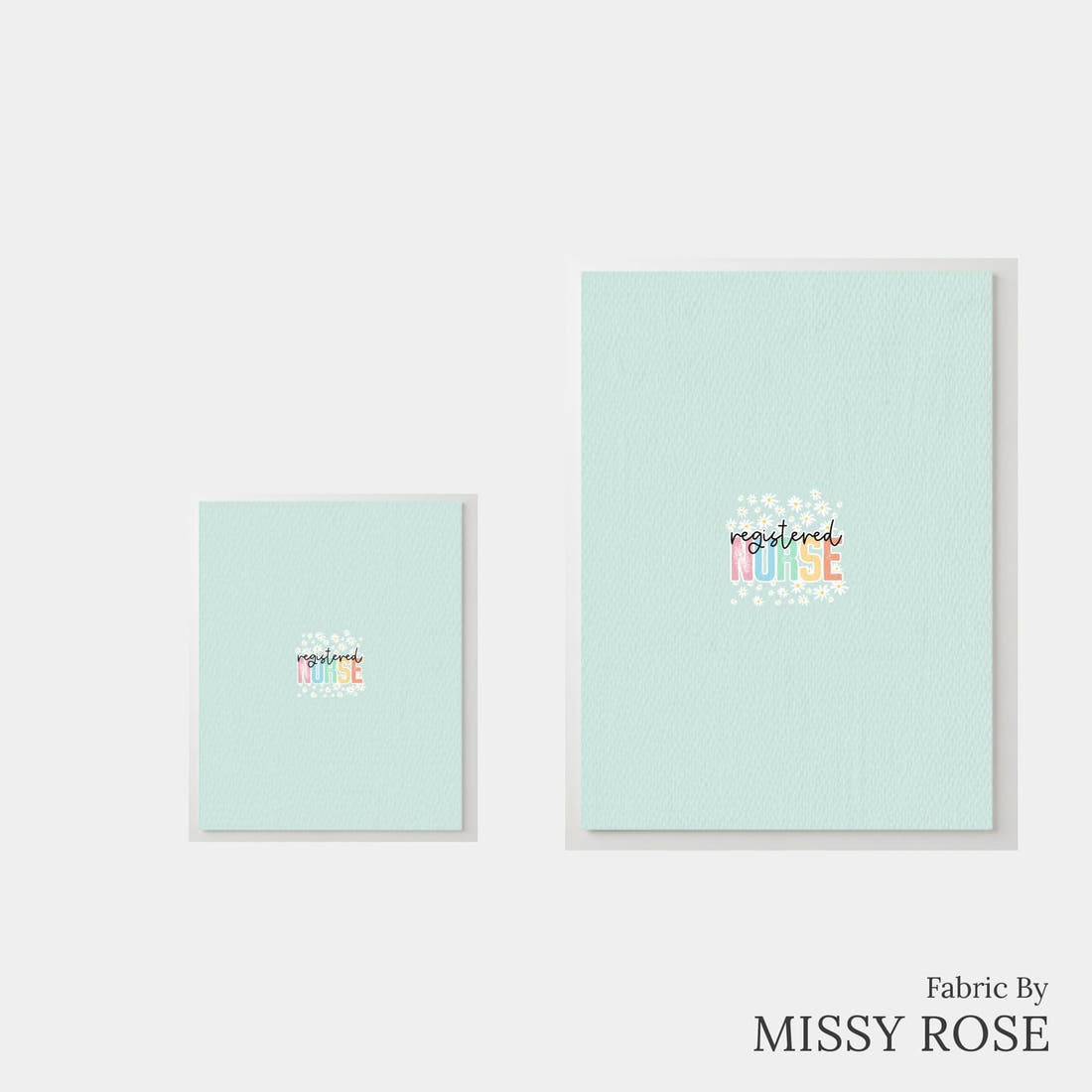 Design 254 RN Panel – universal and adult panel sizes side by side | Fabric by Missy Rose