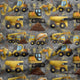 Design 271 - Grey Construction Fabric