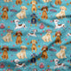 Design 281 - Dogs Fabric