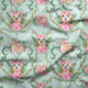 Design 300 - Floral Alpaca Fabric