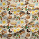 Design 305 - Neutral Chicken Fabric