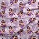 Design 314 - Purple Retro Fabric