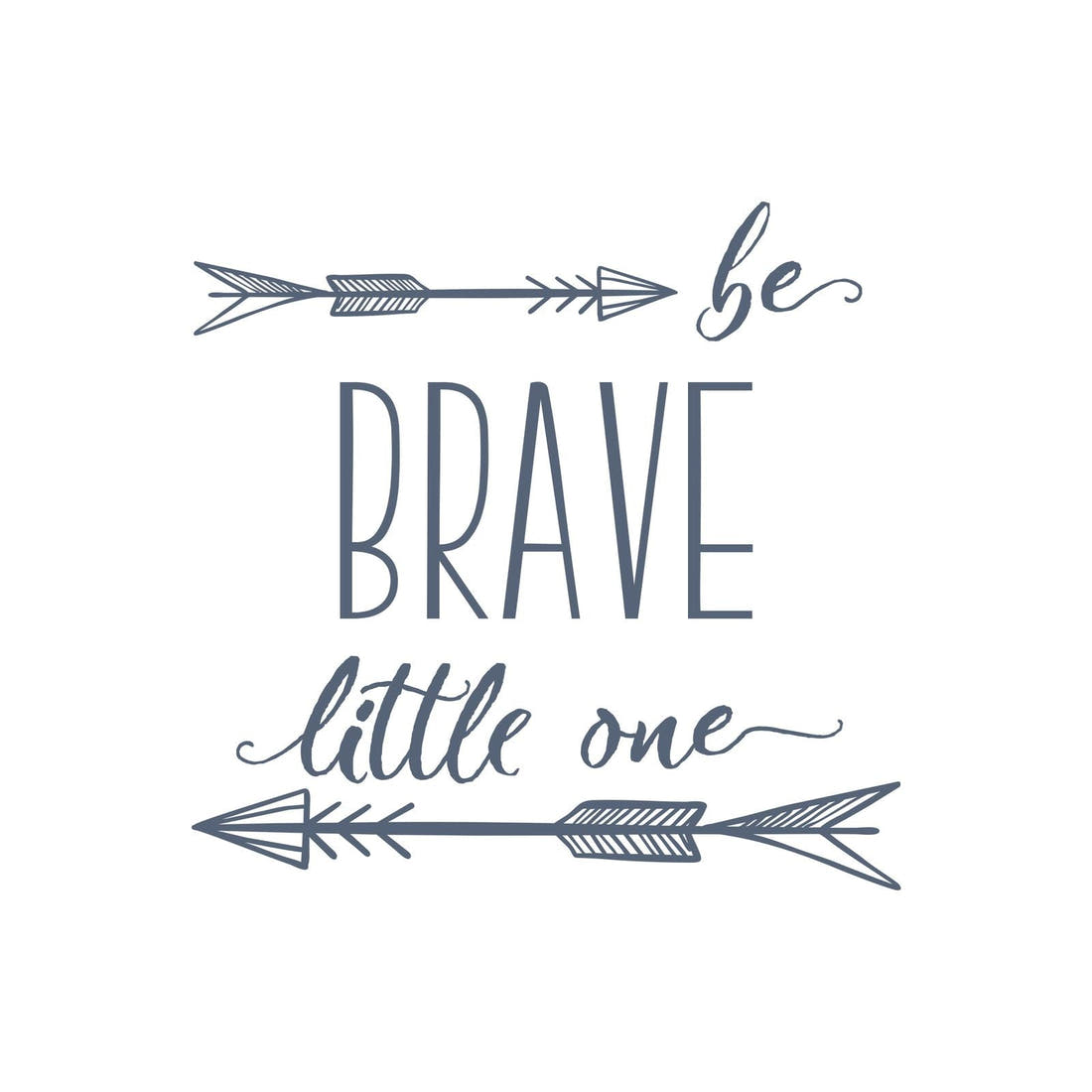 Design 315 Be Brave Panel – full artwork close-up of the printed picture | Fabric by Missy Rose