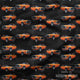 Design 32 - Orange Car Fabric