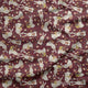 Design 330 - Maroon Rabbit Fabric