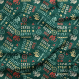 Design 354 - Mountain Bike Fabric